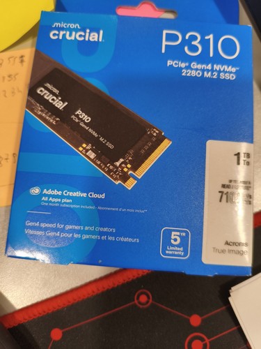 Crucial 1tb p310 - p310, m.2