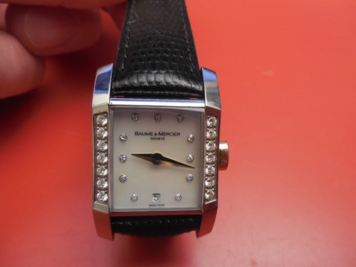 Baume mercier 18k diamond - mercier,