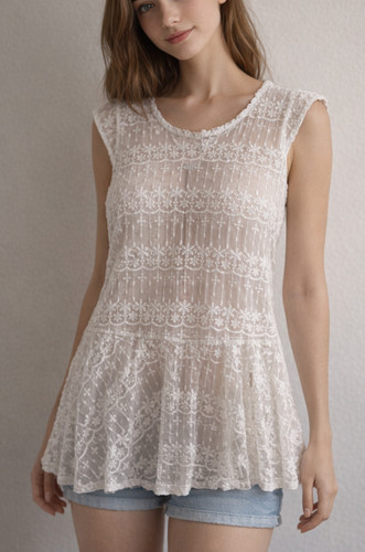Shirt zara bianco panna - bianco,