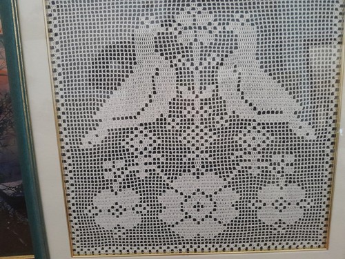 Quadro realizzato uncinetto - quadro,