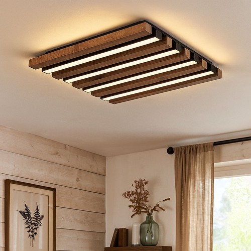 Lampada soffitto legno - da,