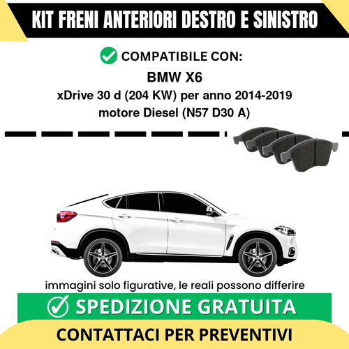 Pastiglie freno anteriori - pastiglie,