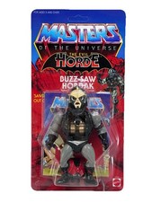 BUZZ-SAW HORDAK MASTERS OF THE UNIVERSE MOTU COMPLETE + CUSTOM CARD MATTEL 1986