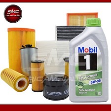 Kit tagliando olio MOBIL 1 ESP 5W30 5LT 4 FILTRI MISTI VW GOLF 6 VI 1.6 TDI