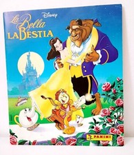 LA BELLA E LA BESTIA 1992 Disney Panini italy album figurine COMPLETO + poster
