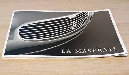 Brochure auto maserati - auto, la