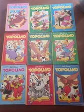 9 Topolino serie Squadre di serie A anni 70 (numeri tra 1088 e 1104) ottimi
