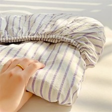 Lenzuolo con angoli a righe