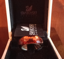 Anello Swarovski fascia in