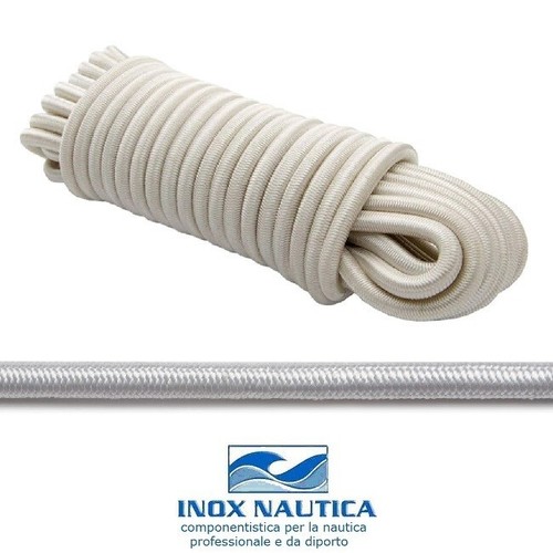 Corda elastica bianca 8mm x - elastica, Ø