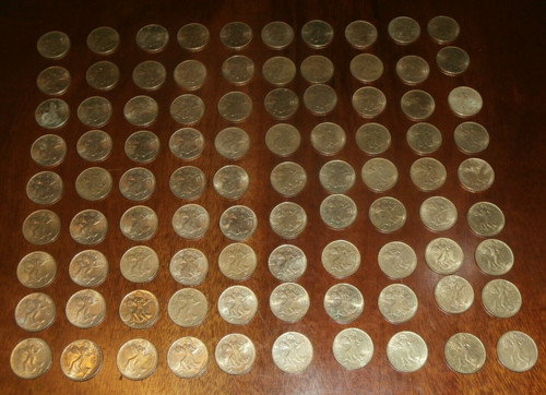 Lotto monete 200 lire - 90,