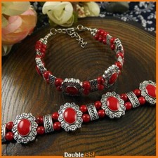 Bracciale Tibetano Rosso da