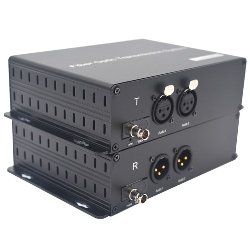 Convertitore audio fibra - audio, su