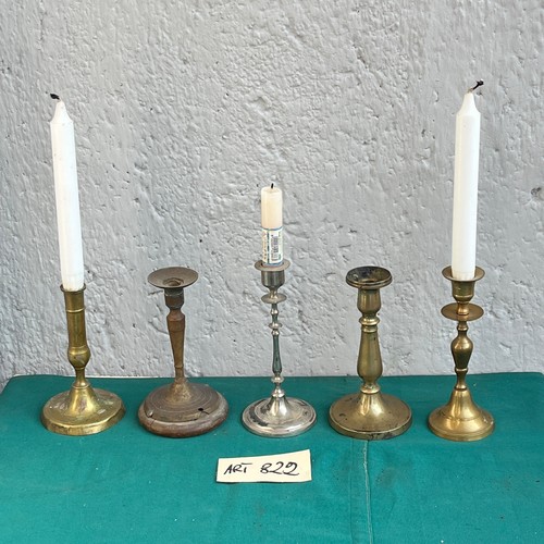 Lotto 822 candelabri - lotto,