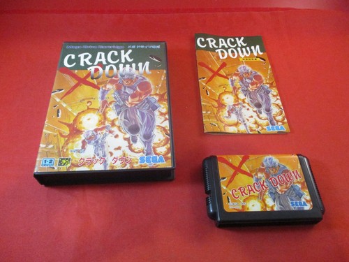 Crack down sega mega drive - crack,