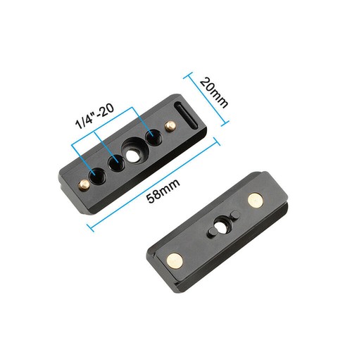 Camvate nato rail 58mm - qr,