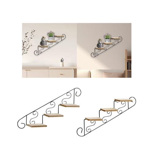 Scaffale decorativo per scale