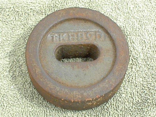 Bilancia vintage peso rotonda - vintage,