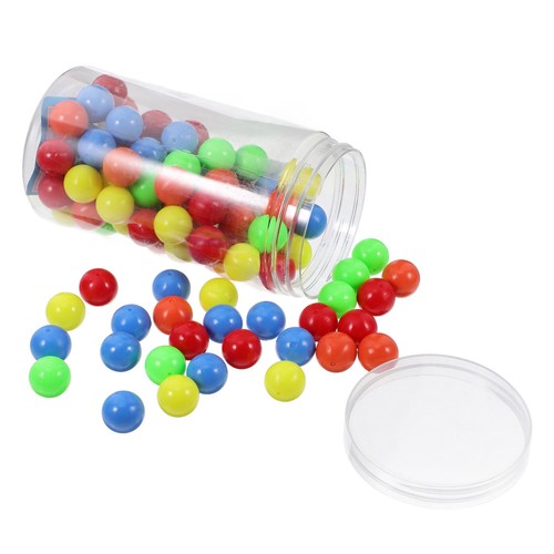 100 pcs palline plastica - 100,
