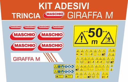 Kit adesivi decalcomania - adesivi,