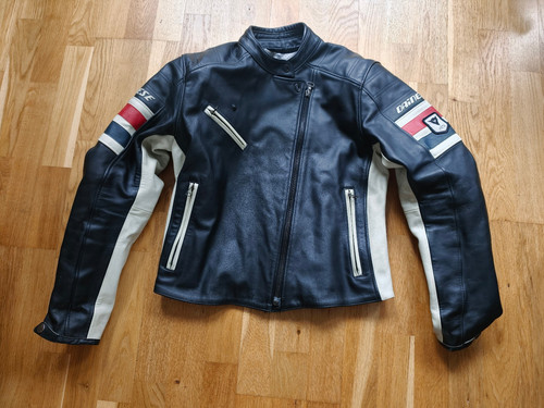 Giacca moto pelle donna