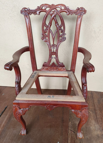 Sedia chippendale miniatura - sedia, in