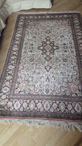 Tappeto persiano ghom qom 100 - ghom,