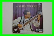 raro NIKHIL BANERJEE sitar  KANAI DUTT tabla 1966 LP vinile EASD 1305