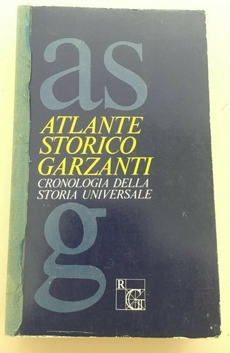 Atlante storico garzanti - storico,