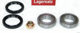 Kit cuscinetto ruota anteriore - kit,