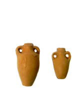 Anfora in Terracotta per Pastori Alti Cm 4,5/12 - Acquaiolo Scenografia Presepe