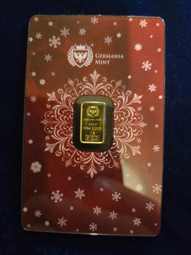 Germania mint natale fiocco - 1g,
