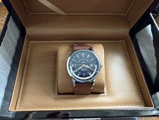 Zeno - Lunetta orologio automatico Swiss made movimento eta 2893-2 cinturino fatto a mano