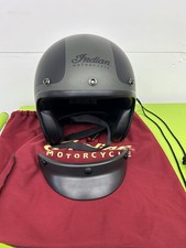 Casco moto indiano, verde