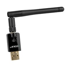 Adattatore USB WiFi Dual Band Rete Wireless Antenna Esterna 2.4 5.8GHz Dongle