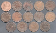 SERIE COMPLETA 10 CENTESIMI