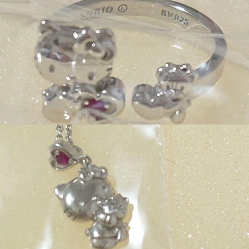 Anello collana ciondolo - e,