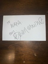 EDGAR RAMIREZ - ACTOR - AUTOGRAPH SIGNED - INDEX CARD -AUTHENTIC - C615