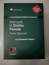 856 Manuale di diritto penale. Parte speciale - Trinci Alessandro Dike Concorsi 