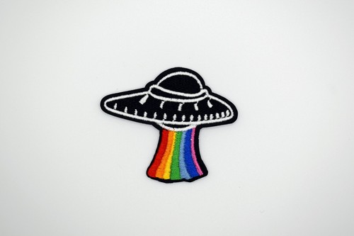 Astronave arcobaleno ufo ferro - astronave,