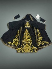 Vestito per statua Madonna Addolorata ricami arte sacra restauro