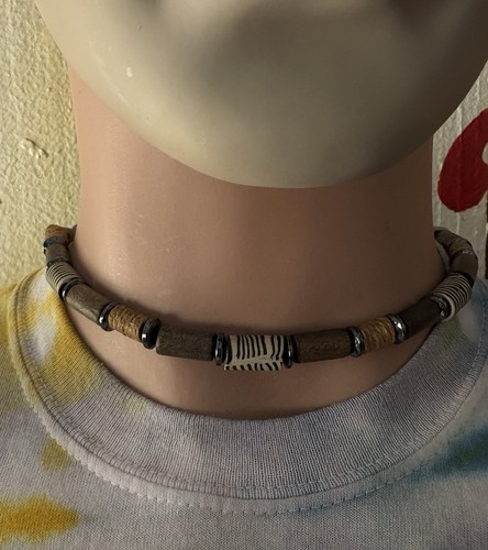 Collana girocollo con perline