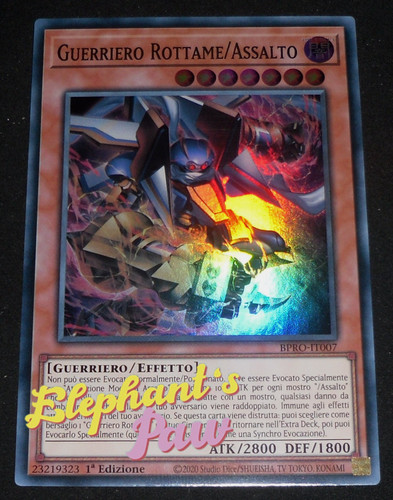 Yugioh guerriero rottame - yugioh,