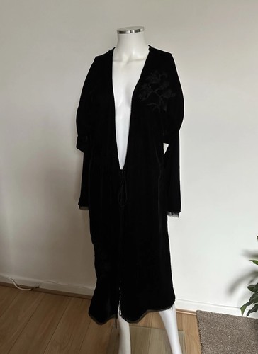 Kimono velluto ricamato - kimono, in