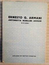 ERNESTO G. ARMANI e Antonietta Noriller-Armani. Pittori. Artisti trentini, 1959