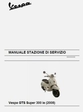 Manuale officina INGLESE Vespa