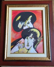 Remo Brindisi-Tempera su carta 40x30