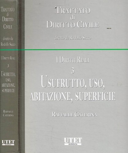 Diritti reali usufrutto - reali.,