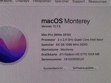 Mac Pro 5.1 2010 2,4 GHz 8