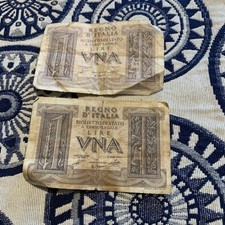 LIRA ITALIANA - 2 Banconote 1